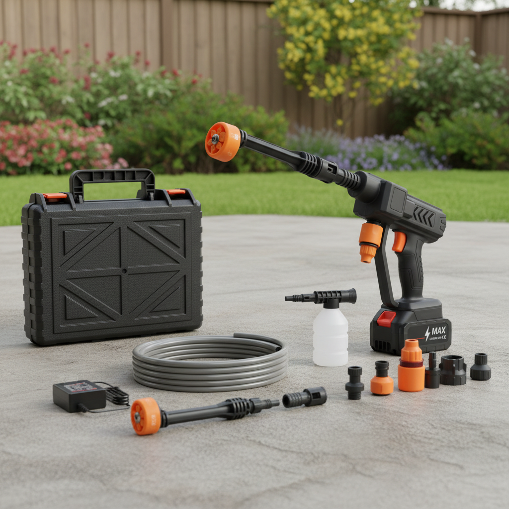High Pressure Water CLEANING GUN  🔥 Car Wash at Home – Save 300+ AED Monthly 💦  Only 99 AED with Free Delivery