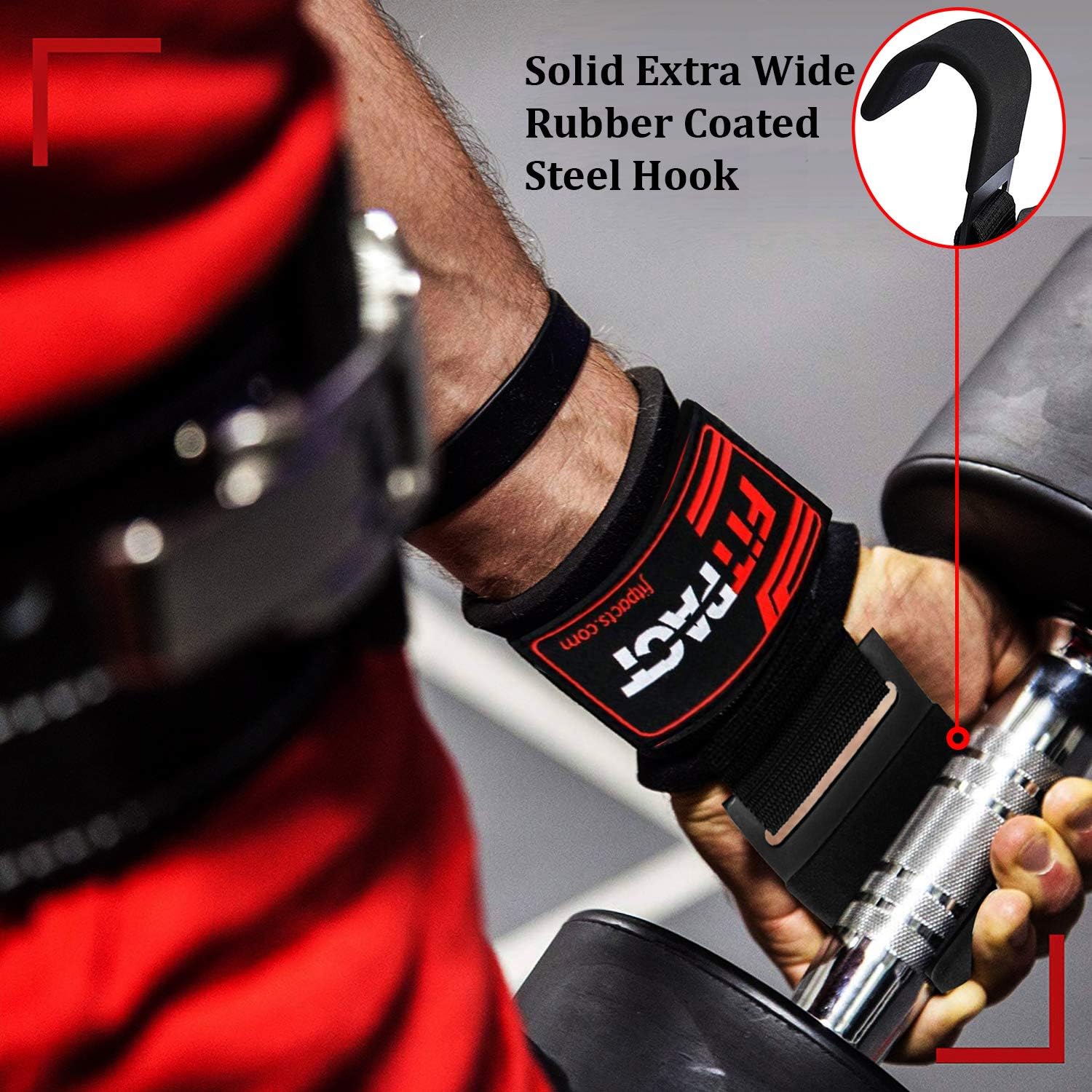 LORDEX - Fitness Lifting Hook Straps